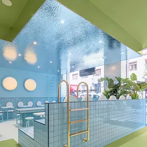 Sanhai nhà hàng thiết kế nội thất 3D Rendering cửa hàng chuyên nghiệp không gian cửa hàng sôi động trẻ kế hoạch xây dựng bản vẽ dịch vụ