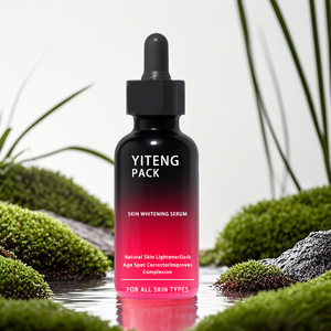 Custom Skincare Serum Bottle 15ml 30ml 1oz 60ml 2oz 120ml 4oz Frosted Pink Bule Matte Black Tincture Dropper Boston Glass Bottle