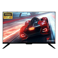 Televisor Inteligente Android de 32 Pulgadas, HD/FHD, Televisor LED Ultrafino, WiFi Integrado, Ideal para el Hogar y Hoteles, Venta al por Mayor Directa de Fábrica