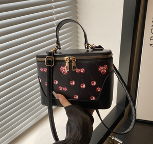 Bolso de PU con estampado moderno 2026, de forma cuadrada alta, exquisito, a la moda, elegante para el verano, versátil, con una sola correa, de poliéster. - Product Image 4