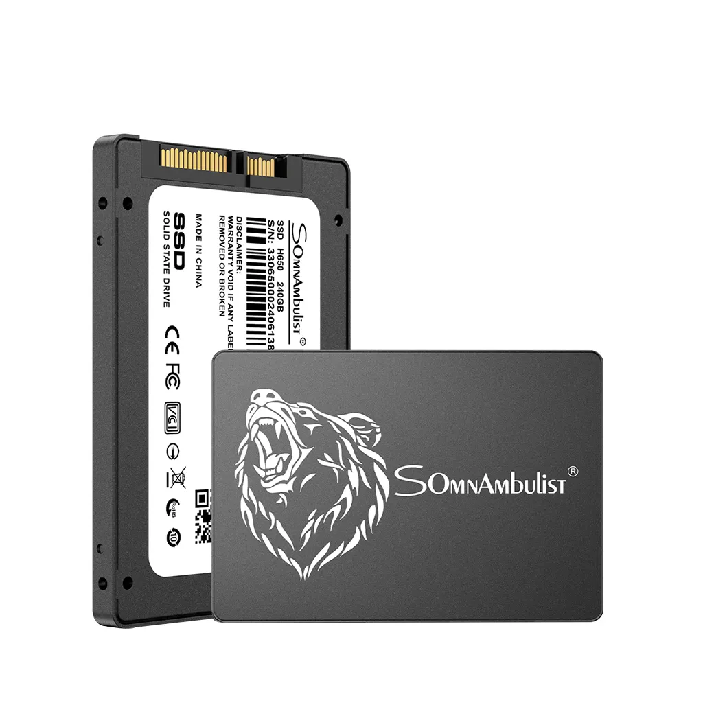 Factory direct 8GB 120Gb 240Gb 480GB 1TB Sata 3 2.5-inch solid state drives are used for internal SSDS in laptops
