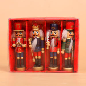 Nouveau <span class=keywords><strong>casse</strong></span>-<span class=keywords><strong>noisette</strong></span> <span class=keywords><strong>de</strong></span> noël 30cm artisanat créatif en bois journée des enfants cadeau décoration vente en gros - Product Image 5