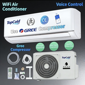 เครื่องปรับอากาศแบบแยกส่วนเทคโนโลยีพรีเมียม 12000-36000 บีทียู คอมเพรสเซอร์ทำความเย็น/ทำความร้อน - Product Image 1