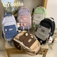 Mochila escolar Marksman, venta directa de fábrica, bolsa de viaje juvenil personalizable, mochila colgante multifuncional de gran capacidad