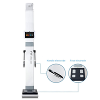 Body Skin Comosition Machine Bioimpedance Weighing Scale BMI Body Fat Measuring Skin Analysis Instruments With Tablet Big Screen