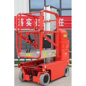 Elevador de tijera hidráulico Manlift móvil de un solo mástil autopropulsado para construcción, hogar, granja, restaurante, tiendas de impresión, uso - Product Image 4