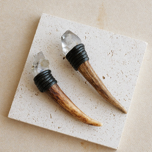 Vente en gros : <span class=keywords><strong>Baguette</strong></span> de cristal naturel de <span class=keywords><strong>diamant</strong></span> de Herkimer en forme de bois de cerf, outil d'altier pour la guérison énergétique Reiki et l'équilibrage énergétique, idéal pour les cadeaux - Product Image 3