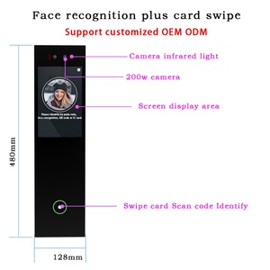 Dispositivo de Control de Acceso para Elevador con Reconocimiento Facial, Reconocimiento de Venas de la Palma y Código QR para Entrada Segura - Product Image 3