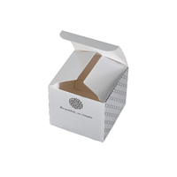 Boîte en carton ondulé antichoc en forme d'avion, boîte pliante personnalisée avec logo imprimé pour articles fragiles et service d'emballage cadeau