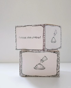 Emballage postal <span class=keywords><strong>de</strong></span> luxe pliable <span class=keywords><strong>de</strong></span> qualité alimentaire pour macarons brownies tranches <span class=keywords><strong>de</strong></span> gâteau beignets boîtes en papier pliantes durables - Product Image 2