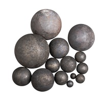 Bille en acier forgé à haute teneur en chrome et faible teneur en chrome 50 mm 60 mm 80 mm Matériel B2 B3 Bille en acier pour broyeur et mine
