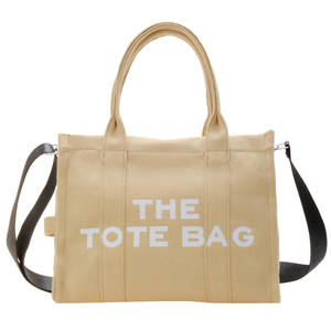 Hot Sale Fashion Large Capacity Canvas <b>Handbag</b> One Shoulder Crossbody Women Bag Adjustable Shoulder Strap with Custom logo - Product Image 1