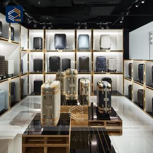 Soporte de exhibición para tienda de equipaje, estante de exhibición de maleta personalizado, bolsa de viaje, accesorios de sala de exposición, muebles de exhibición de equipaje al por menor - Product Image 6