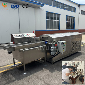 Nouvelle petite machine de revêtement professionnelle de <span class=keywords><strong>chocolat</strong></span> et de casse-croûte avec l'utilisation industrielle automatique de productivité élevée de tunnel de refroidissement - Product Image 2