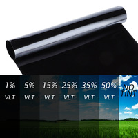 Film solaire PET pour vitres latérales de voiture, anti-UV, anti-éclats, anti-abrasion, isolant thermique, 1 mil