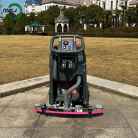 RNKJ-Robot de Nettoyage Intelligent avec Aspirateur Combo Vadrouille à Carburant Électrique pour Bureau Hôtels Construction Restaurants Moteur Brosse