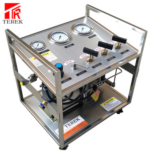 Haute qualité TEREK Piston pneumatique gaz pompe de surpression azote hélium oxygène CO2 cylindre remplissage OEM personnalisable haute pression - Product Image 3