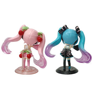 Figura de Anime Japonés Estilo Q, 2 Estilos, <span class=keywords><strong>Sakura</strong></span> y Fantasma de las Nieves, Figura de PVC para Decoración de Pasteles, para Fanáticos - Product Image 5