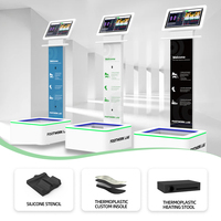 Escáner de pies ortopédicos 3D con detección de línea de fuerza biológica, equipo portátil USB con IA y certificación CE