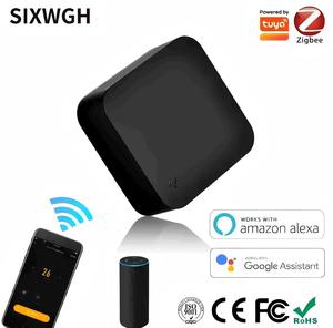 รีโมทคอนโทรลอัจฉริยะ SIXWGH Pilota รองรับ US/EU/<span class=keywords><strong>PL</strong></span> ใช้งานร่วมกับ <span class=keywords><strong>Alexa</strong></span> ได้ ครอบคลุม 360 องศา ได้รับการรับรอง FCC ระบบบ้านอัจฉริยะ 5V WiFi IP34 - Product Image 2