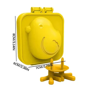 Molde de plástico creativo DIY para huevos, divertido molde para bolas de arroz y almuerzo, herramienta de cocina, modelo personalizado de huevo cocido para niños - Product Image 6