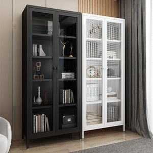 <span class=keywords><strong>Libreria</strong></span> artistica in ferro personalizzata da pavimento a soffitto per bambini semplice con <span class=keywords><strong>libreria</strong></span> con porta in vetro <span class=keywords><strong>libreria</strong></span> a parete per armadietto - Product Image 2