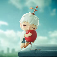 POPMART Ono Cuarta Generación Hirono Mime Caja Ciega Hecha A Mano Creative PVC Tide Play