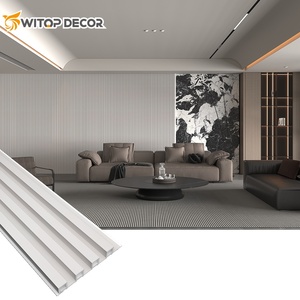 Panneau mural WPC moderne, étanche et facile d'entretien pour bibliothèques publiques, bâtiments gouvernementaux, salles de bain et salons - Product Image 3