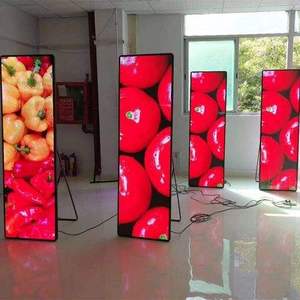 Pantalla LED para Pósteres |   Pantalla Táctil a Todo Color P2.5 de Alto Brillo, Portátil, con SDK Habilitado, para Ascensores, Comercios, con Control WiFi/4G - Product Image 2