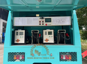 Camión Móvil de Combustible Estilo <span class=keywords><strong>Cafu</strong></span> 4x2, Estación de Servicio Móvil, Almacenamiento de Aceite, Suministro de Logística para Flotas, Diésel con Doble Tanque - Product Image 6