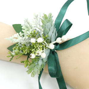 Hand gefertigte Eukalyptus Bouton niere mit Pin für Männer Hochzeit Bräutigam Best Man Künstliches Grün Bouton niere Hochzeit Prom - Product Image 2