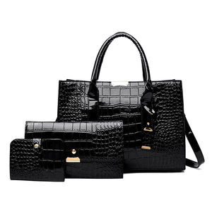 New Lady <b>Set</b> Bags Outdoor PU Leather Women's Shoulder Bag Messenger Bags <b>Waterproof</b> Elegant Large Capacity - Product Image 2