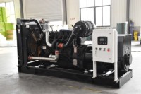 Générateur diesel robuste 300 KVA, triphasé, châssis ouvert, 200 kVA, 300 kVA, 400 kVA, 500 kVA, groupe électrogène diesel pour projets de construction