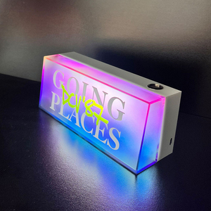 Led ngân hàng kết hợp ánh sáng ban đêm hộp tự làm chữ biểu tượng thẻ trang trí đèn bảng tin <span class=keywords><strong>lightbox</strong></span> - Product Image 4
