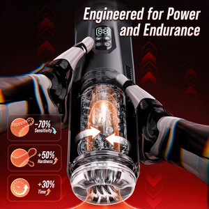 Selbstfahrender Rotierender Vibrierender Masturbationsbecher für Männer Männliches Sexspielzeug Männliches Masturbationshilfsmittel China - Product Image 5