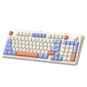 2,4G BT Modo dual Intercambiable en caliente RGB LED retroiluminado 87 teclas Teclado USB mecánico inalámbrico para computadora portátil Nuevo teclado para juegos - Product Image 4