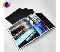 Couleur personnalisée catalogue livret brochure magazine livre avec impression offset conception sur carton papier kraft papier d'art