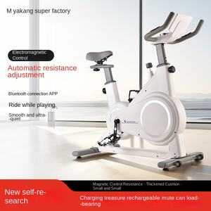 Bicicleta Estática Inteligente y Silenciosa para Interiores con Control Magnético para Uso Doméstico Transmisión por Correa Capacidad 120 kg Garantía 1 Año - Product Image 3