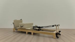 Kayu Oak dapat diperluas kaki lipat tempat tidur rumah Pilates remantan mesin Pilates yang dapat dilipat - Product Image 3