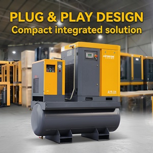 <span class=keywords><strong>Compresor</strong></span> de Aire Industrial 4 en 1 de Tornillo de 5.5 Kw 7.5 <span class=keywords><strong>HP</strong></span> 7.5KW 10HP con Tanque de 300 500l 1000 <span class=keywords><strong>Litros</strong></span> 15KW 20HP 22KW 30HP - Product Image 6