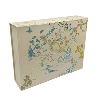 Boîte d'emballage magnétique rigide et dure en papier de carton recyclable de taille personnalisée boîte cadeau magnétique pliante de luxe