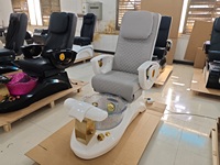 Fauteuil de Spa Multifonctionnel Haut de Gamme pour Salon de Beauté, avec Fonction Bain de Pieds, Idéal pour Manucure et Pédicure, à Prix Abordable