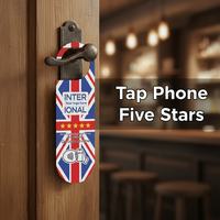 PVC Smart Tap NFC Código QR Reutilizable sin contacto RFID NTAG213 Etiqueta colgante para revisión de hotel Tarjeta de visita No molestar a la habitación