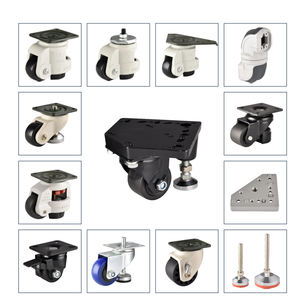 Roue de roulette à ressort de lit, roue de roulette en pu robuste de 1 tonne, roue de roulette <span class=keywords><strong>colson</strong></span> 1 pouce - Product Image 5