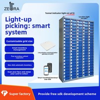 Sistema Inteligente de Selección de Iluminación, Sistema de Gestión de Almacenes, Indicador de Iluminación Inteligente para Estantes, Modelo de Estantes Digitales