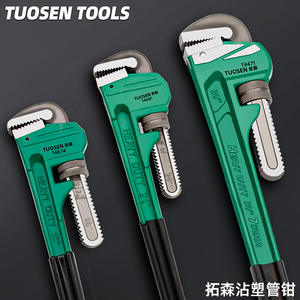 ประแจปากตายปรับได้ Tuosen ขนาด 12-42 นิ้ว ปากหยัก ผลิตจากเหล็กอัลลอยด์ สำหรับงานประปา - Product Image 2