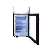 Meisda SD50B 50L Elektrische Kleine Tischvitrine Gelato-Gefriertruhe mit Oberlichtbox Multispannung