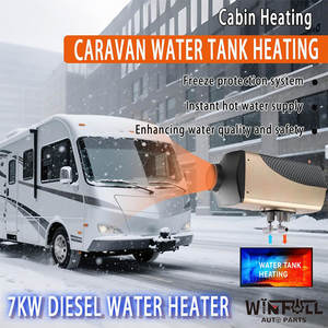 Nuevo Calentador de Agua y Aire Diésel de 12V y 7KW con Termostato Ajustable para Autos, Casas Rodantes y Camiones - Marca WINFULL - Product Image 5