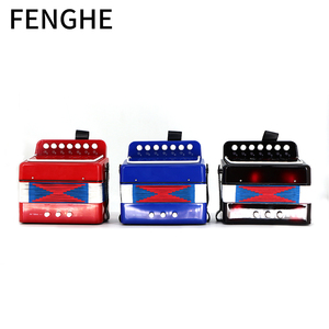 Acordeón Cromático Portátil de Alta Calidad SFQ07, Instrumento Musical, Acordeones, Las Mejores Opciones para Ti, Regalos para las Fiestas - Product Image 1
