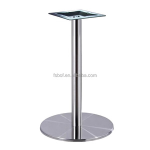 Bases de Mesa de Acero Inoxidable: Múltiples Estilos de <span class=keywords><strong>Base</strong></span> (Redondas/Cuadradas) para Mesas de Restaurante/Cafetería - Product Image 3